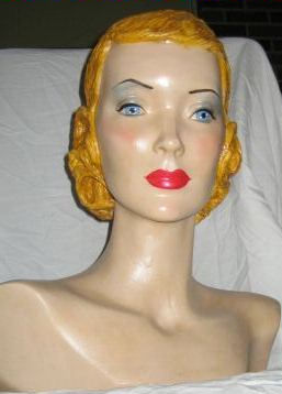 Special Vintage Mannequin Bust